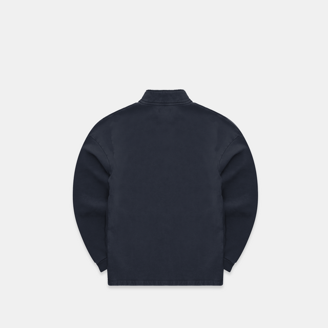 The Label Half-Zip Crewneck - Nightfall