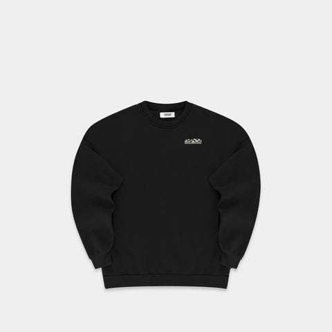 The Landscape Crewneck - Black