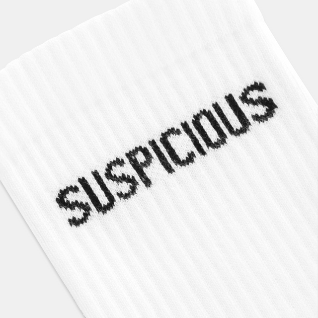 The Suspicious Socks - White