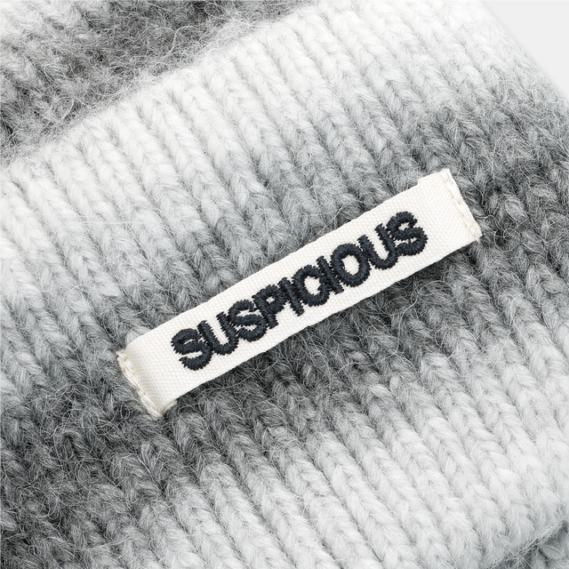 The Label Beanie - Black