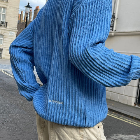 The Suspicious 2 Knitted Sweat - Blue