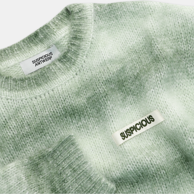 (Winter '24) The Gradient Knitted Sweat - Green