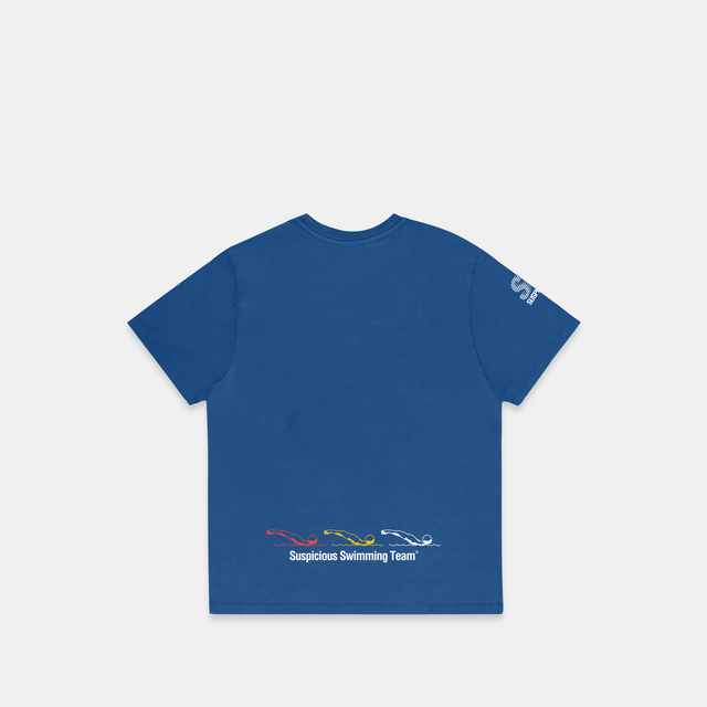 Swimming Team Tee - Bellwether Blue