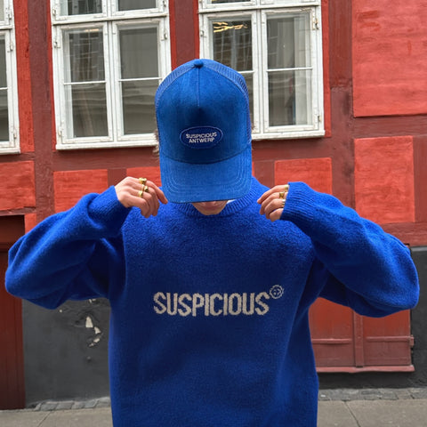 The Essentials Corduroy Cap - Sapphire